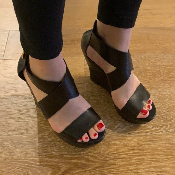 Opal wedge sandal by DVF used - Picture 4 of 16